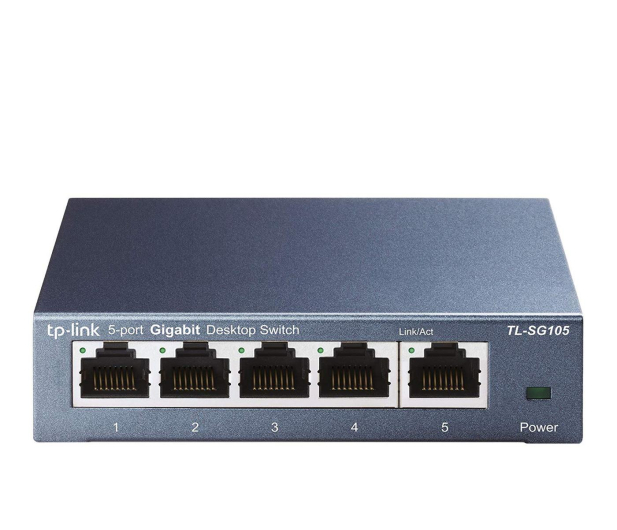 TP-Link 5p TL-SG105 Metal (5x10/100/1000Mbit) - 127182 - zdjęcie